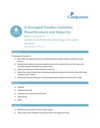 (Y1) Lesson 7: A Damaged Garden - Isolation, Powerlessness and Impurity