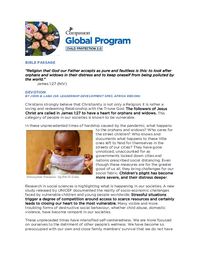 Child Protection Devotion #25