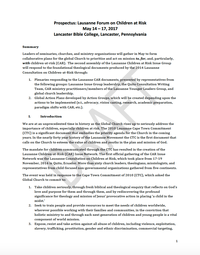 Forum Prospectus