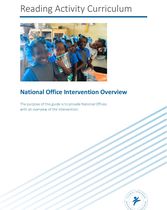 Reading Activity Curriculum - National Office Intervention Overview