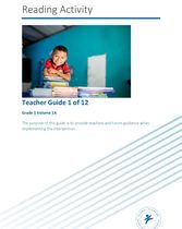 Reading Activity_Teacher Guide 01_Grade 1_Vol 1A
