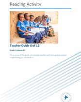Reading Activity_Teacher Guide 06_Grade 1_Vol 2C