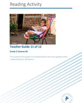 Reading Activity_Teacher Guide 11_Grade 2_Vol 2B